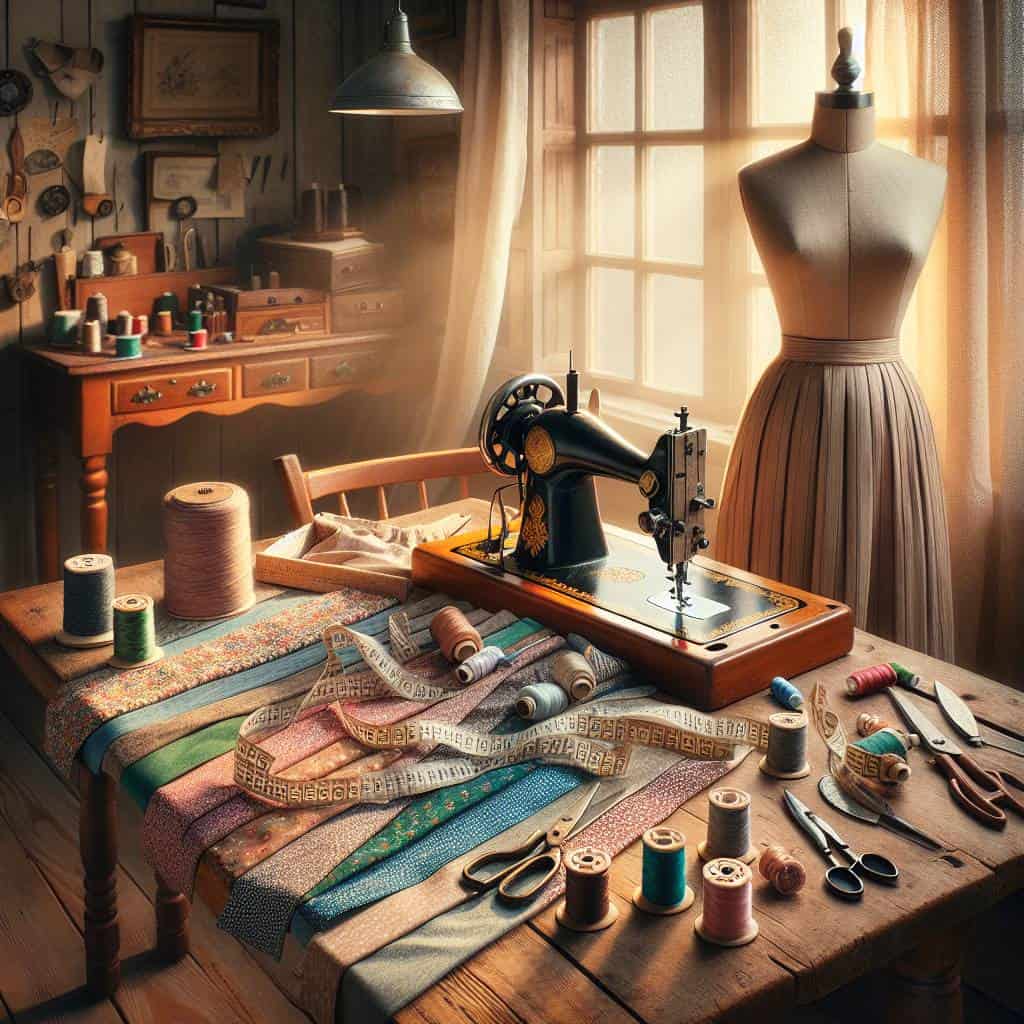 The Great Fabric Fiasco: A Journey scene
