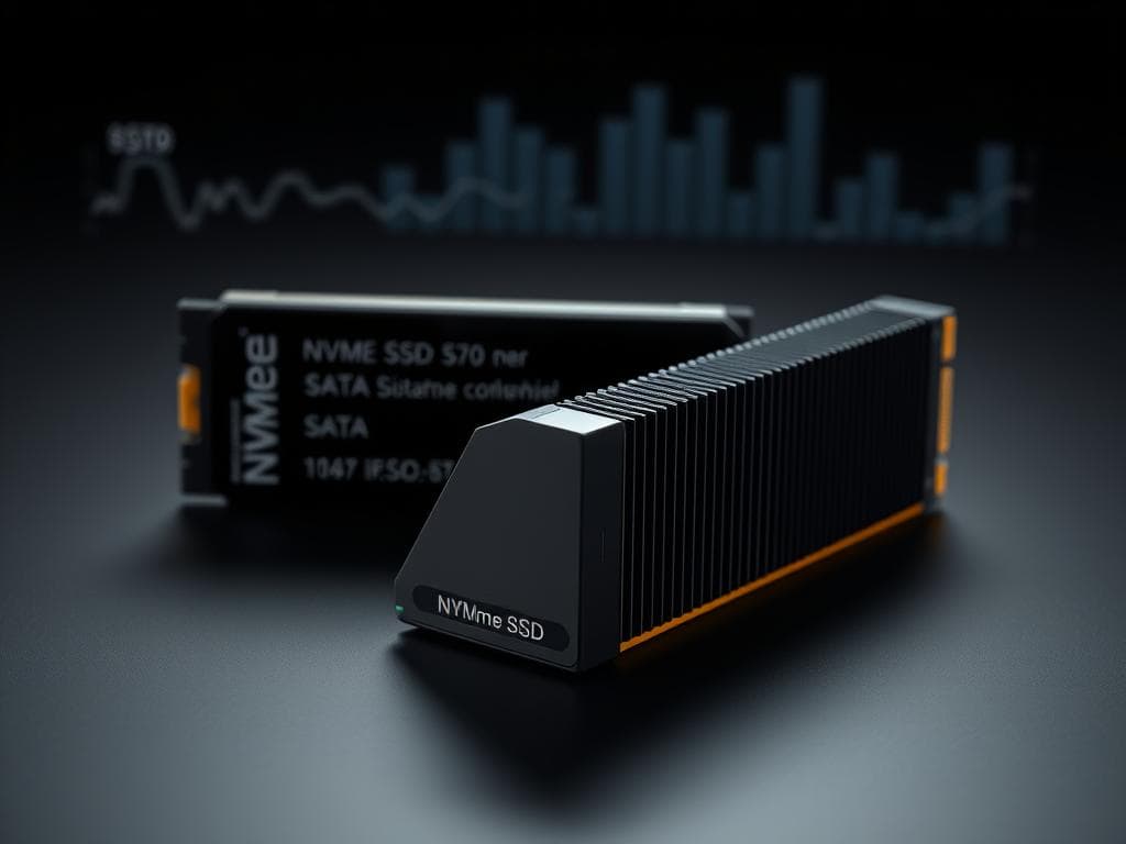 NVMe vs SATA SSDs – A Speed Showdown 1 NVMe vs SATA SSDs