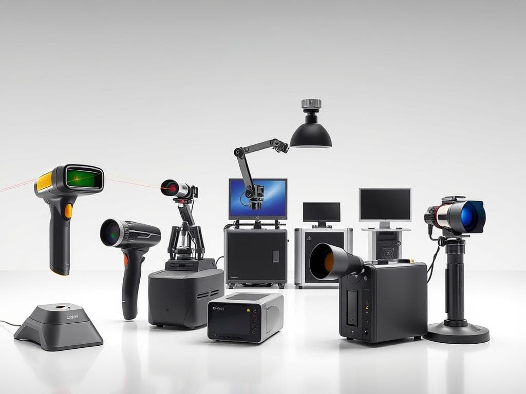 types of 3D scanners