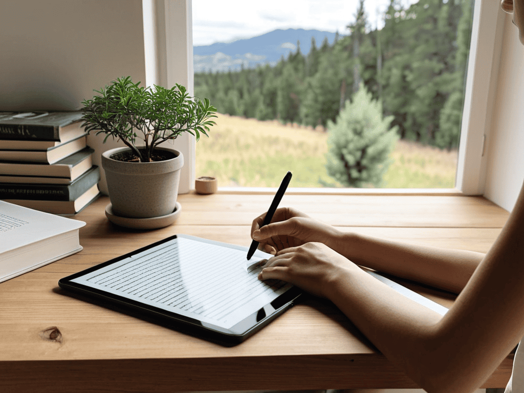 E Ink Tablet Productivity