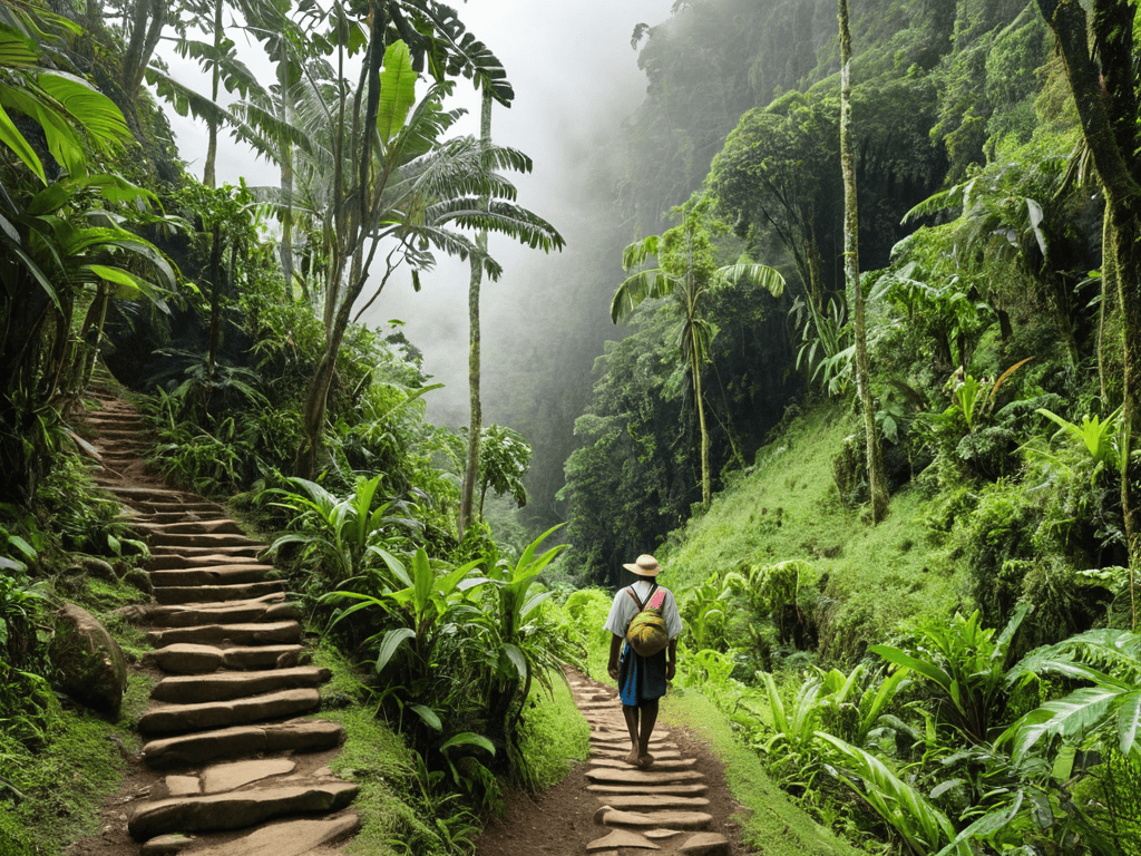 Hiking the Lost City Colombia