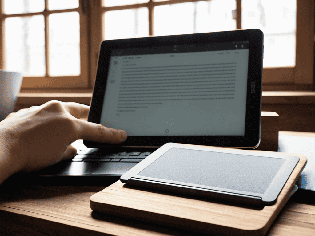 E-Ink Tablet Productivity device