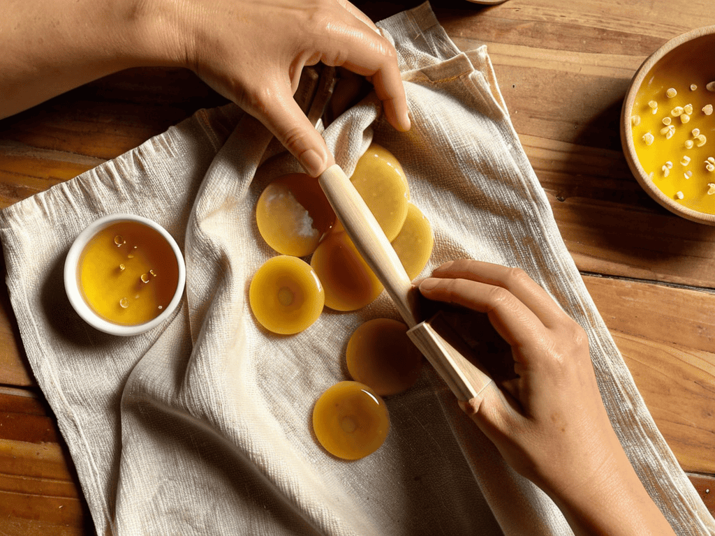 Making Beeswax Wraps at home