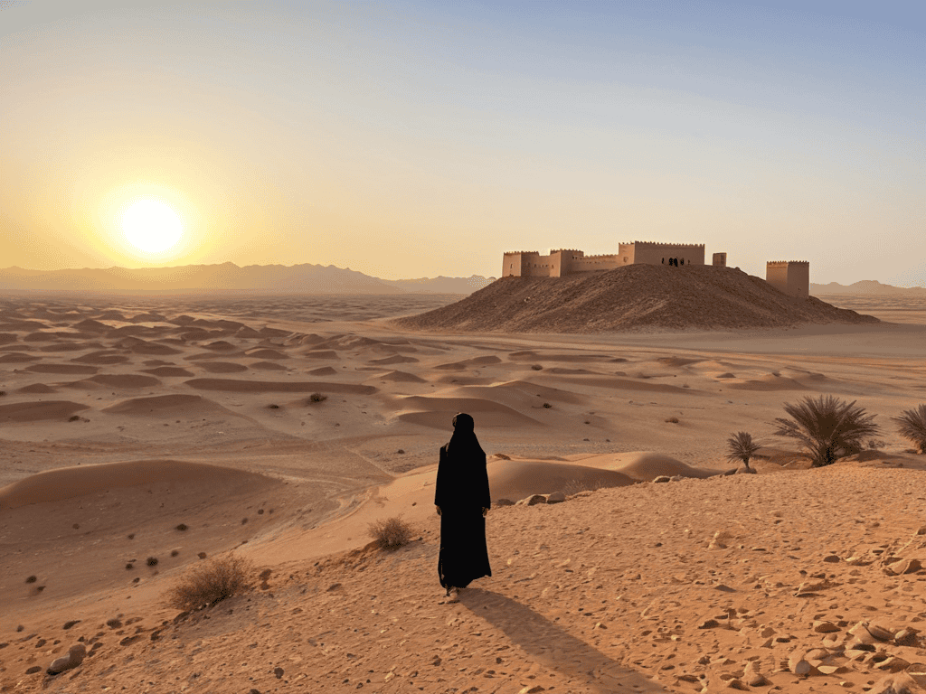 Solo Travel in Saudi Arabia landscape