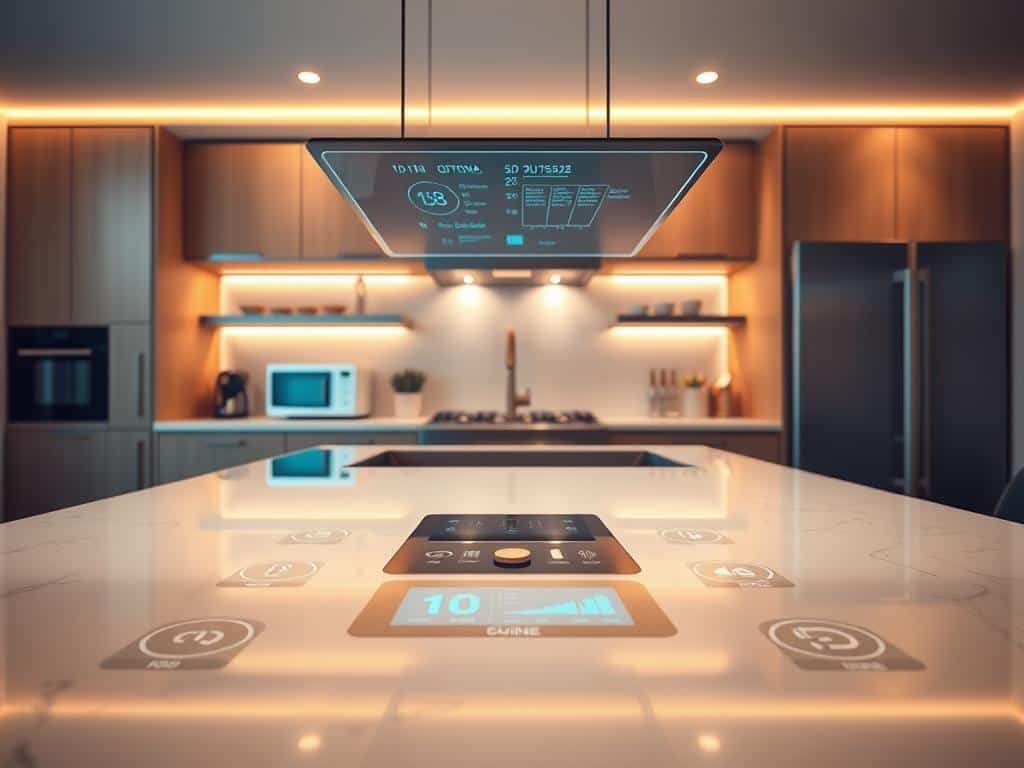 smart technology integration in kitchen trends 2025