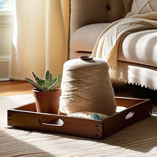 Crafting: Making a DIY tufted floor pillow