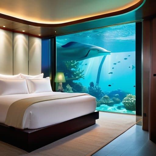 Marine-bio underwater hotel impact: sleeping with fish