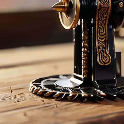 Timeless Stitches: Restoring a Vintage Mechanical Sewing Machine 1 Restoring a vintage sewing machine.