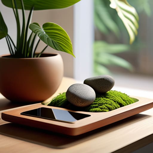 Natural Textures in Office Decor Softening the Silicon Edge