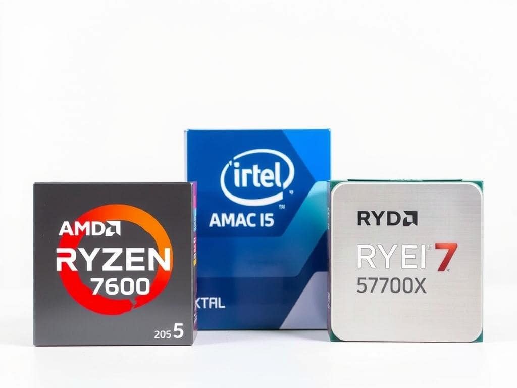 AMD Ryzen 5 7600, Intel Core i5-13400F, and AMD Ryzen 7 5700X AMD Ryzen 5 7600, Intel Core i5-13400F, and AMD Ryzen 7 5700X