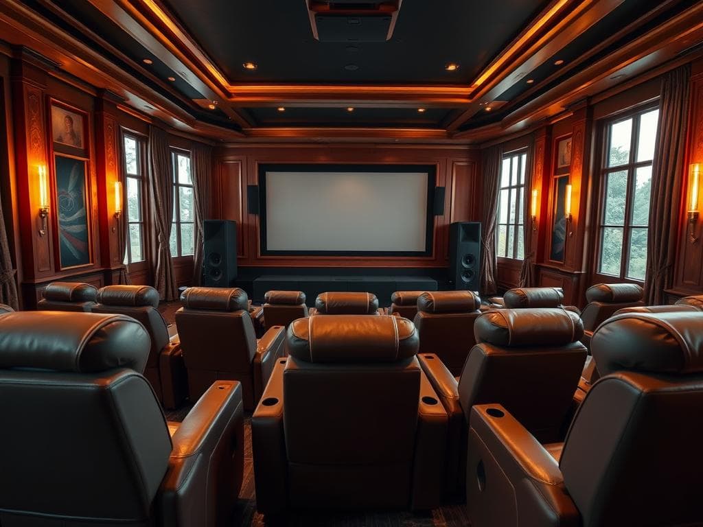home theater setup