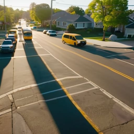 How the school run shapes morning traffic.