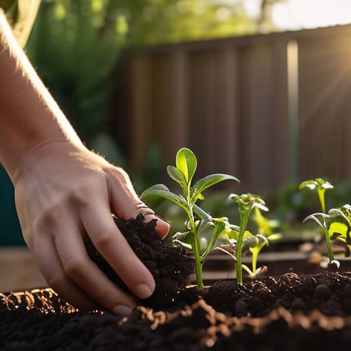 Finalizing Your Garden Build with raised beds.