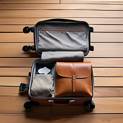 The Final System Check of organized luggage.