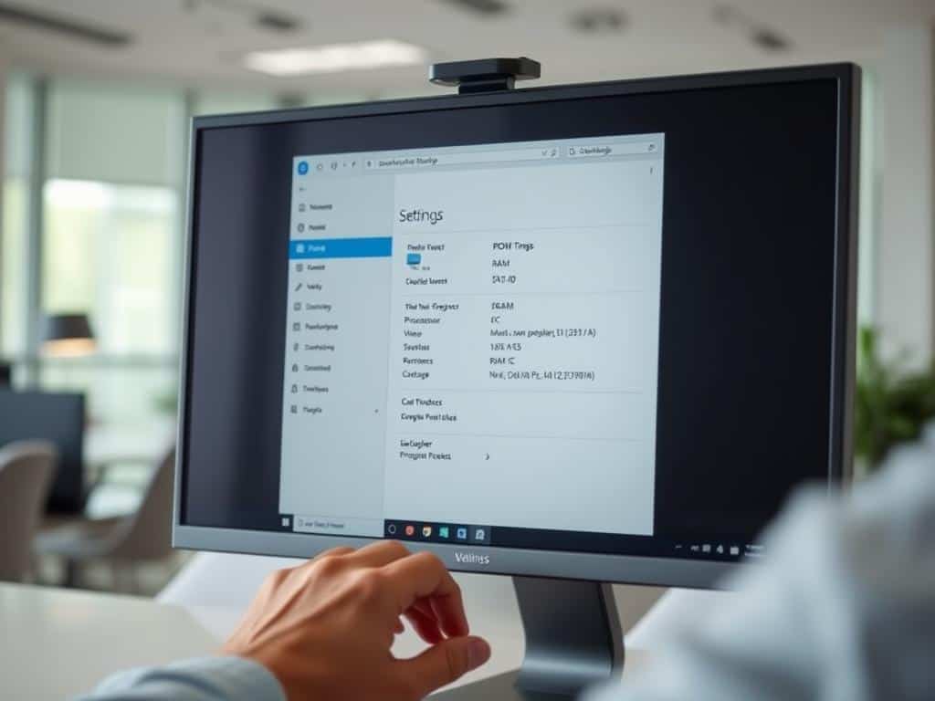 check PC specs Windows Settings